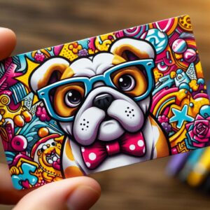 PawPrints Standard Size Business Cards
