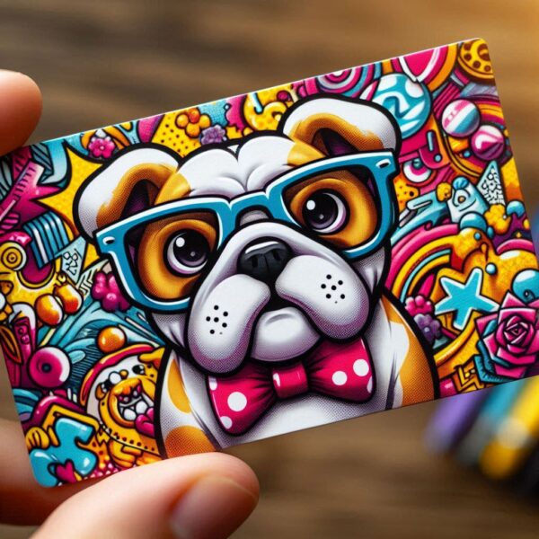 PawPrints Standard Size Business Cards